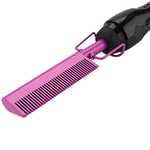peigne chauffant violet2