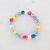 JOZEPHINE BIJOUX BRACELET ÉLASTIQUE AVEC PERLES EN CÉRAMIQUE MULTICOLOR