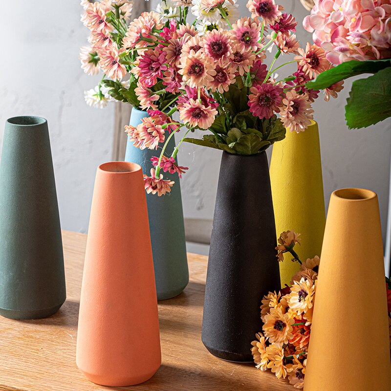 Vase de couleurs inspiration Giorgio Morandi