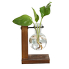 Terrarium-hydroponique-plante-Vases-Vintage-Pot-de-fleur-Vase-Transparent-cadre-en-bois-verre-table-plantes
