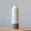 Vase-en-c-ramique-de-Style-japonais-Double-couleur-blanc-et-gris-Design-Simple-Vase-d
