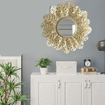 Miroir-mural-suspendu-cadre-en-fer-rond-d-coratif-miroir-mural-feuille-d-or-miroir-mural