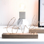 Maison-Figurines-d-coratives-ornements-lampe-LED-lumi-re-amour-lettres-salon-chambre-mise-en-page