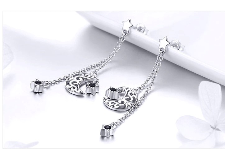 boucles-d-oreilles croissant de lune