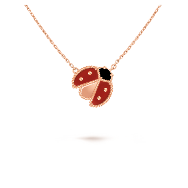 colier coccinelle