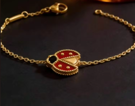 BRACELET COCCINELLE or