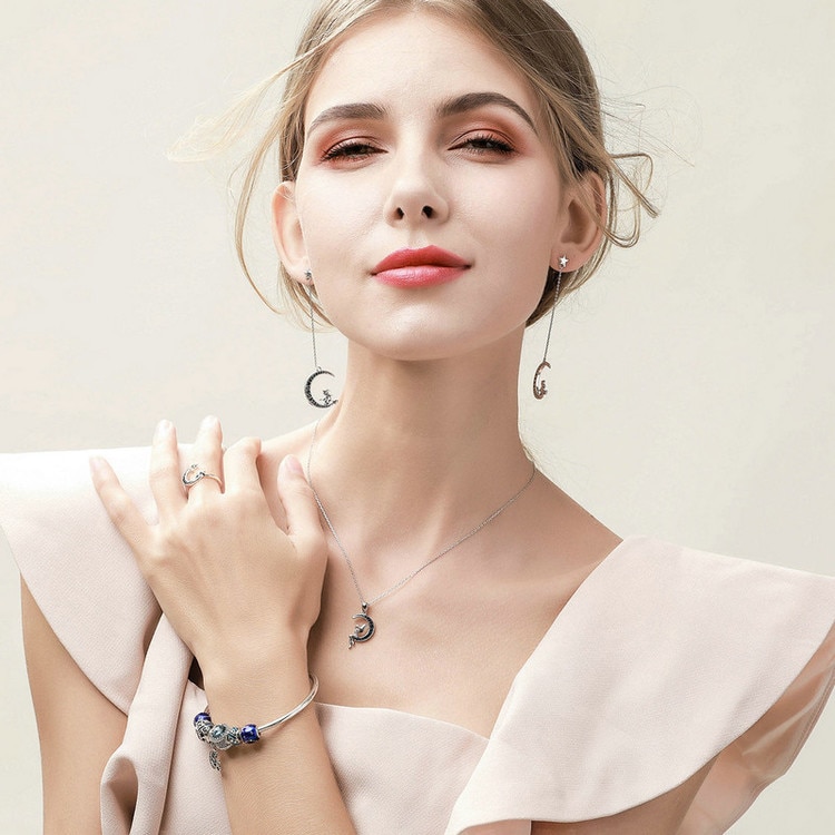 Bijoux fées lune et sorciere
