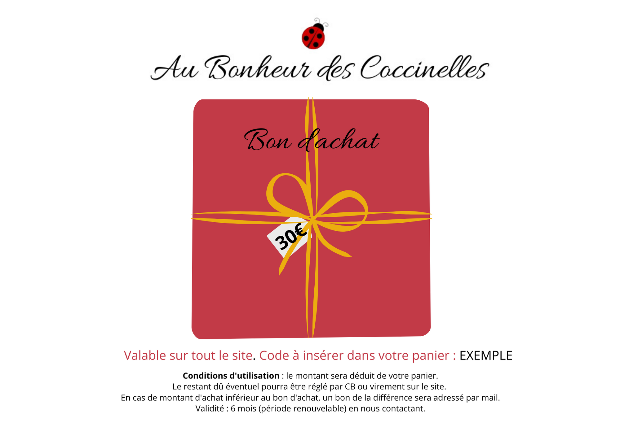 bon d achat 5