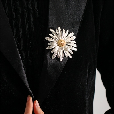 broche fleur marguerite