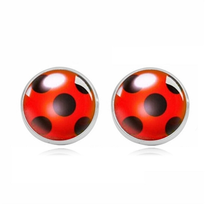 Boucles-d-oreilles ladybug