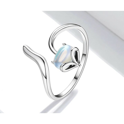bague ouverte renard