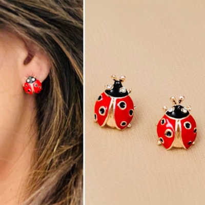 boucles-d-oreilles-Coccinelle-rouge