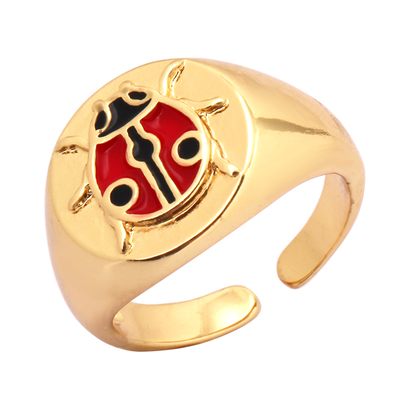 Bague coccinelle