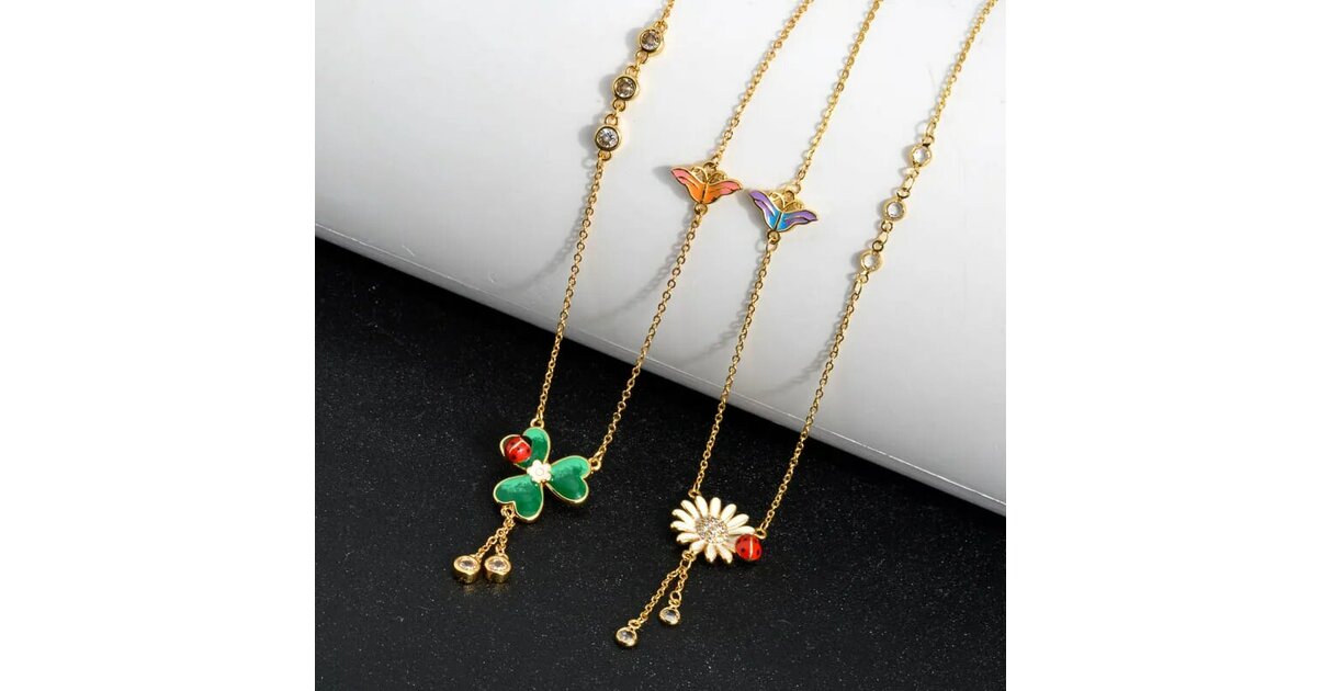 Collier Pendentif Cœur Coccinelle En Argent Massif 925/000 Rhodié Bijou Enfant