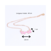 COLLIER papillon fille