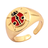 Bague coccinelle