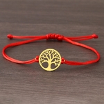 Bracelet fil rouge arbre