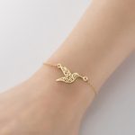Bracelet colibri or