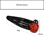 Barrette coccinelle