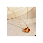 collier coccinelle