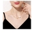 collier pendentif branche marguerite