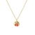 collier coccinelle or