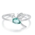 BAGUE COLIBRI ARGENT